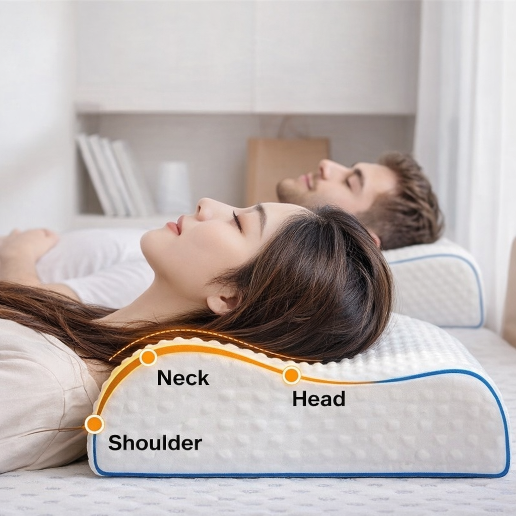 Memory Foam Sleeping Pillow
